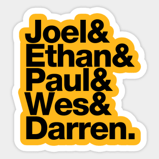 Indie Film Directors Sticker